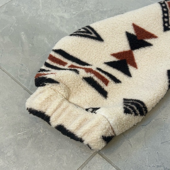 NWT River Trail Sherpa Full Zip Sweater With Kangaroo Pocket - Picture 4 of 7